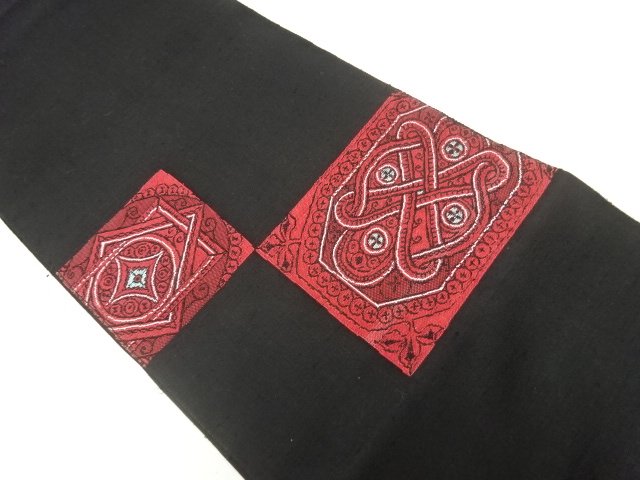 Japanese Kimono / Antique / Nagoya Obi Silk